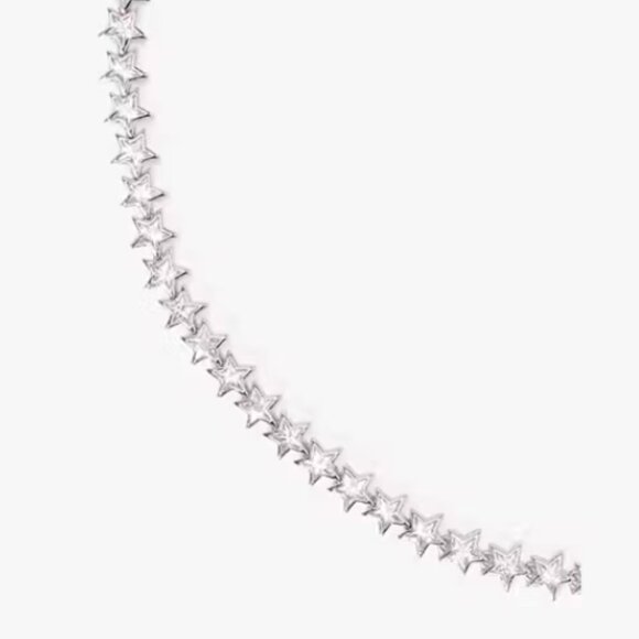 kate spade Space Cadet Star Tennis Necklace NWT - Picture 4 of 6